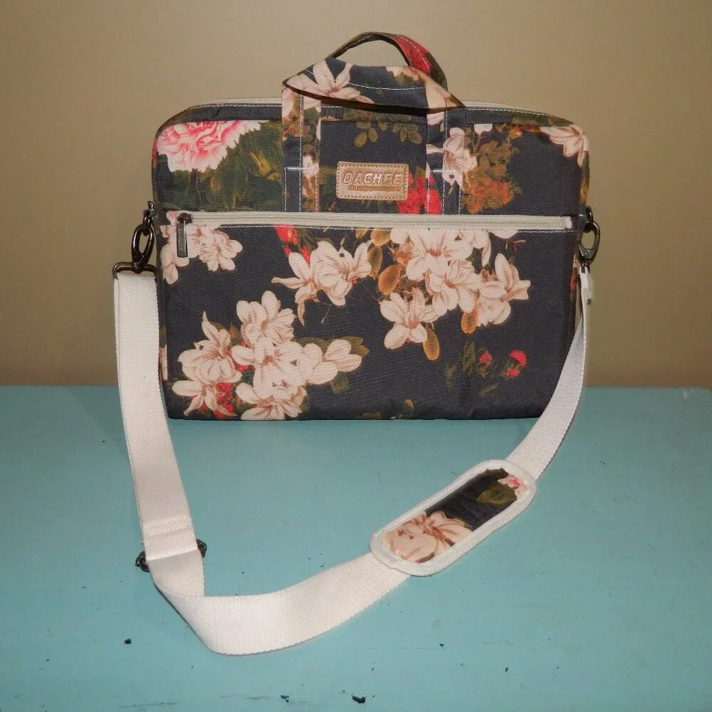 Dachee Floral Laptop Bag OO-1